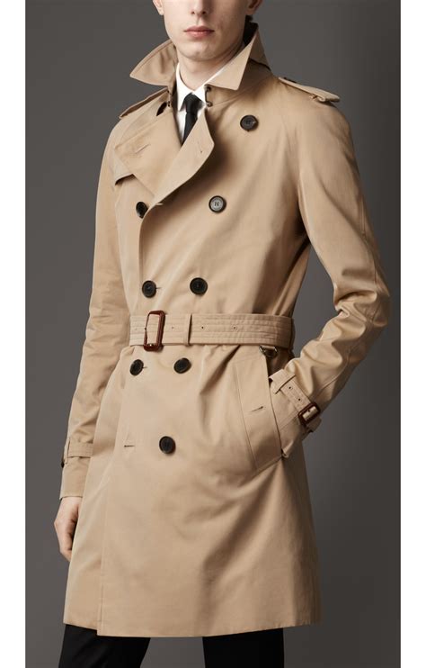 trench burberry homme|gabardine trench coat men's.